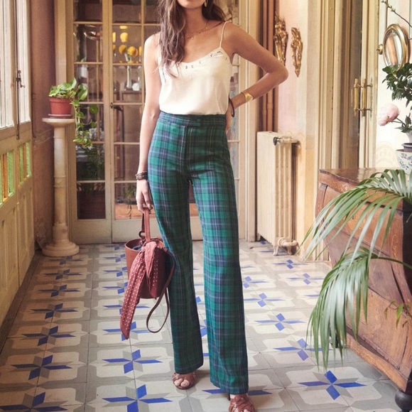 Sezane Pants - Sezane High-waisted trousers NWT